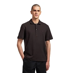 Lacoste - Textured Jersey Open Neck Polo