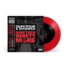 Celph Titled & Buckwild - Nineteen Ninety More HHV Exclusive Numbered Black W/ Ruby Color-In-Color Vinyl W/ Obi