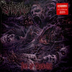 Stabbing - Eon Of Obscenity Red-Black Marbled