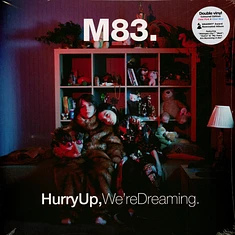 M83 - Hurry Up We're Dreaming Clear Pink And Clear Blue Vinyl Edition