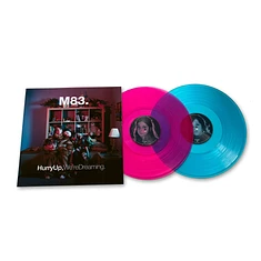 M83 - Hurry Up We're Dreaming Clear Pink And Clear Blue Vinyl Edition