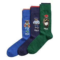 Polo Ralph Lauren - Seasonal Bears Crew Sock Gift Box