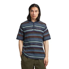 thisisneverthat - Striped S/S KnIt Polo