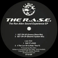 The R.A.S.E. (Ron Allen Sound Experience) - Ron Allen Sound Experience EP