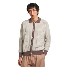 Service Works - Check Panel Cardigan
