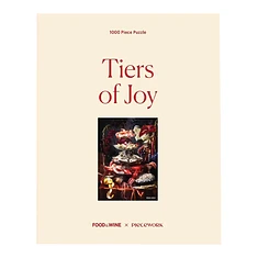 Piecework Puzzles - Tiers Of Joy Food + Wine Collaboration 1000 Piece Puzzle