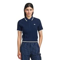 adidas - Cable Knit Cali Tee Polo