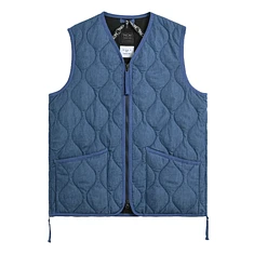 TAION - Military Zip V Neck Down Vest