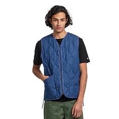 TAION - Military Zip V Neck Down Vest
