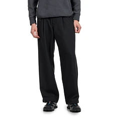 and wander - Pe Melange Twill Wide Pants