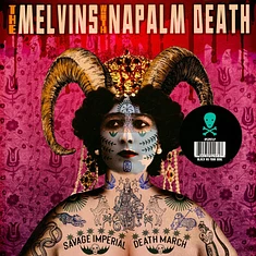 Melvins With Napalm Death - Savage Imperial Death March Black Vinyl Edition