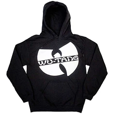 Wu-Tang Clan - Slanted Logo Mono Hoodie