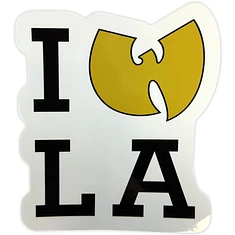 Wu-Tang Clan - LA Sticker