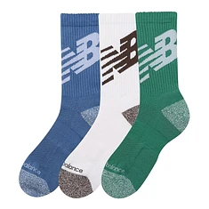 New Balance - Active Lifestyle Graphic Socks 3 Pack