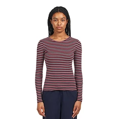 Nudie Jeans - Jessy LS T-Shirt Striped Rib