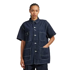 BEAMS BOY - Denim Coverall Short Sleeve