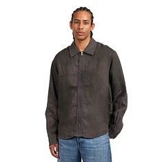 Arte Antwerp - Dusty Linen Zip Shirt