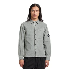 C.P. Company - Corduroy Long Sleeve Button Lens Shirt
