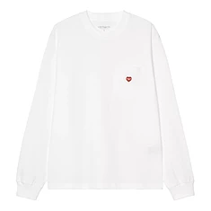 Carhartt WIP - W' L/S Pocket Small Heart T-Shirt