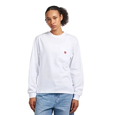 Carhartt WIP - W' L/S Pocket Small Heart T-Shirt