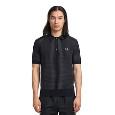Fred Perry - Boucle Dot Knitted Shirt