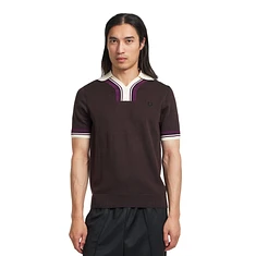Fred Perry - Tipped Open Neck Knitted Shirt