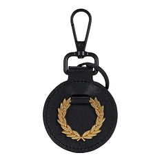 Fred Perry - Leather Laurel Keyring