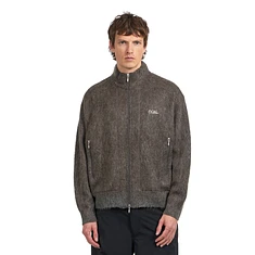 nanamica - Ooal Zip Up Mohair Jacket