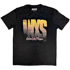 INXS - Listen Like Thieves Tour (Back Print) T-Shirt