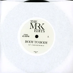 Mr K - Body To Body / Dreaming A Dream