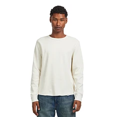 Merz b. Schwanen - Diamond-Patterned Cotton Thermal Longsleeve