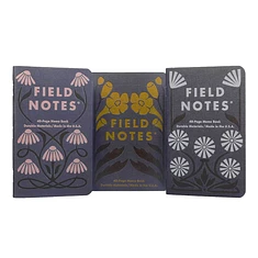 Field Notes - Fall Flowers 3-Pack