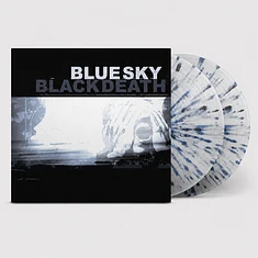 Blue Sky Black Death - A Heap Of Broken Images Milky Clear With Blue And Black Splatter Vinyl Edition