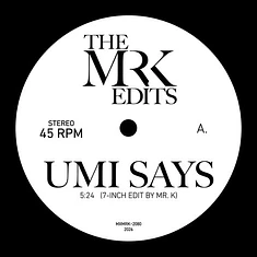 Mr K - Golden / Umi Says