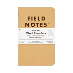 Field Notes - Original Kraft Mixed Paper 3-Pack
