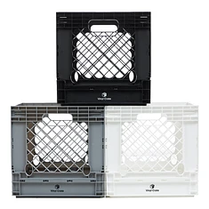 Vinyl Crate - 12" Vinyl Crate Detroit Edition: Black - Grey - White