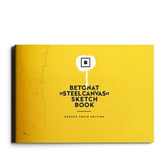 BETONAT - »Steel Canvas« Sketchbook – Europe Train Edition