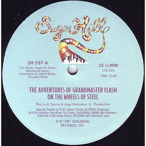 Grandmaster Flash / Grandmaster Flash & The Furious Five - The Adventures Of Grandmaster Flash On The Wheels Of Steel / The Birthday Mix