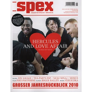 Spex - 2011/01-02 Hercules & Love Affair, Jon Savage, Nicki Minaj u.a.
