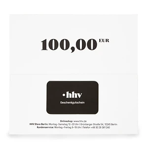 HHV - Gutschein / Voucher - 100 EUR