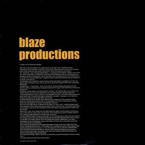 Blaze - Blaze Productions