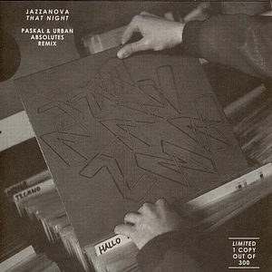 Jazzanova - That Night (Paskal & Urban Absolutes Remix)