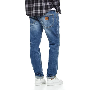 Carhartt WIP - Klondike Pant "Mills" Blue Stretch Denim, 14 oz