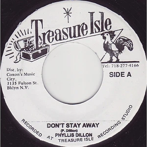 Phyllis Dillon - Don't Stay Away / Picture On The Wall