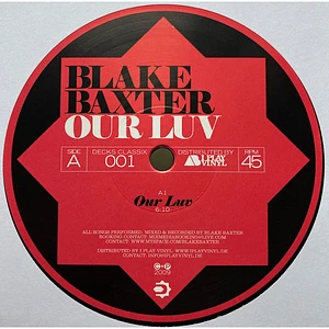 Blake Baxter - Our Luv