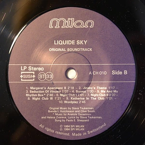 Slava Tsukerman & Brenda Hutchinson & Clive Smith - OST Liquid Sky