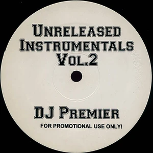 DJ Premier - Unreleased Instrumentals Vol. 2