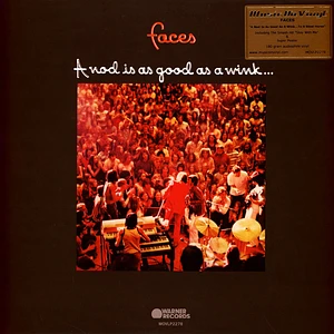 Faces - A Nod Is As Good As A Wink...To A Blind Horse