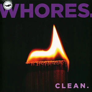 Whores. - Clean Ultra Clear With Purple And Black Splatter Vinyl Edition