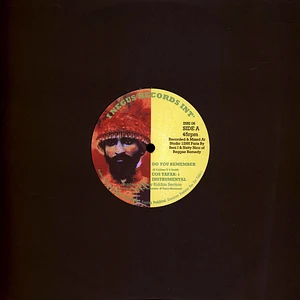 Cos Tafari & Reggae Remedy Band - Do You Remember, Inst. / Wilderness, Dub Mix